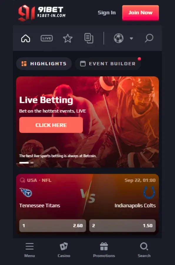91bet android and ios download app